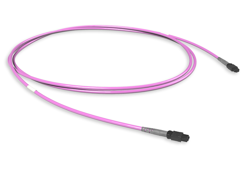 MTP(8) REINFORCED CONNECTION ASSEMBLY OM4